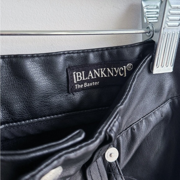 BLANKNYC “The Baxter” Faux Leather Pants | Size 26 - Picture 9 of 9